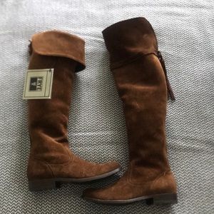 Brand New Suede Frye Boots